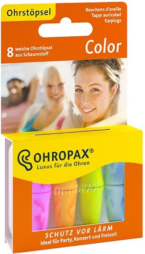 Ohropax Color Špunty do uší 8 ks od 99 Kč - Heureka.cz