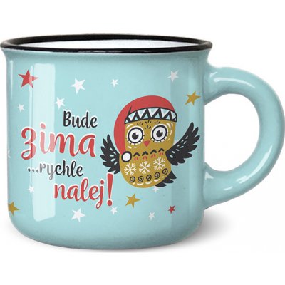 Nekupto Vánoční mini hrneček na kávu Bude zima 100 ml – Zboží Dáma