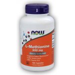 Now Foods Now L-Methionine 500 mg 100 rostlinných kapslí – Hledejceny.cz