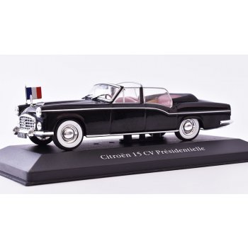 Citroën 15 Présidentielle 1955, Ma Collection N°18, échelle 1/43, Résine Noire, Brianza
