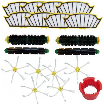 NipponCEC iRobot Roomba 534 PET sada kartáčů, bočních kartáčů a HEPA filtrů 19 ks – Zbozi.Blesk.cz