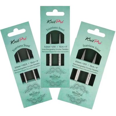 Vyměnitelné jehlice Knitpro Mindful 10 cm 3,25 mm – Sleviste.cz
