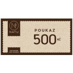 NATU Dárkový poukaz 500 Kč – Sleviste.cz
