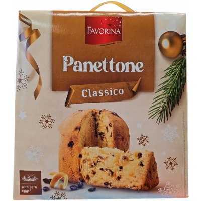 Favorina Panettone Classico Vánoční bábovka 1000 g – Sleviste.cz