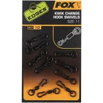 Fox obratlíky EDGES Kwik Change Hook Swivels vel.10 – Zboží Dáma