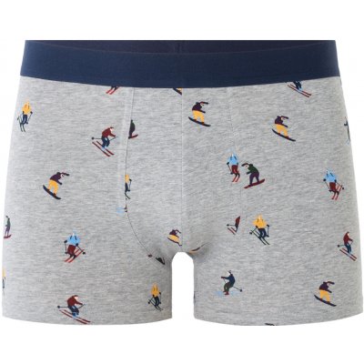 Celio Dárkové balení boxerky The Simpsons Šedá – Zboží Dáma
