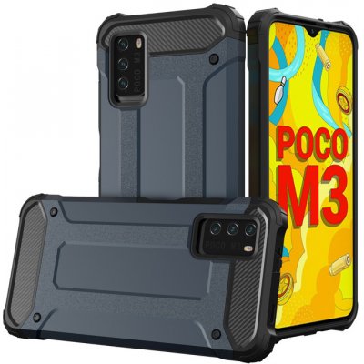 Pouzdro IZMAEL Hybrid Armor Xiaomi Redmi Note 10 5G/Poco M3 Xiaomi Redmi Note 10 5G modré