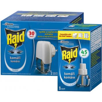 Raid elektrický proti komárům s tekutou náplní 30 45 nocí