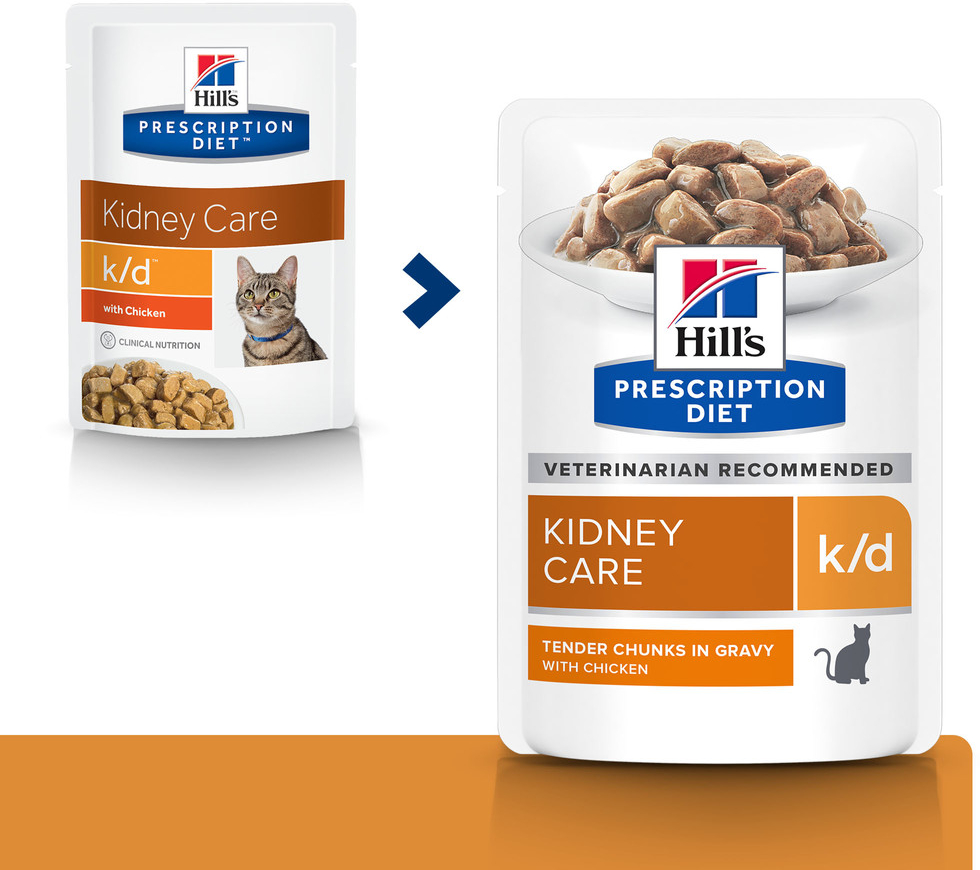 Hill\'s Prescription Diet k/d Feline kuře 12 x 85 g