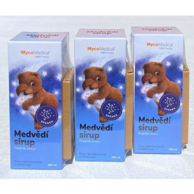 MycoMedica Medvědí sirup 3 x 200 ml – Hledejceny.cz
