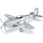 Metal Earth 3D puzzle Letadlo Mustang P-51 12 ks – Zbozi.Blesk.cz