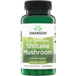Swanson Shiitake Mushroom 500 mg 60 kapslí – Hledejceny.cz