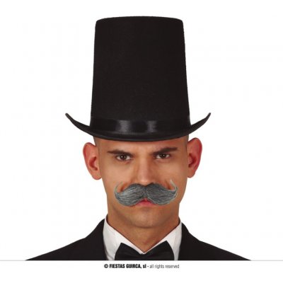 Černý cylindr maxi 20cm – Hledejceny.cz