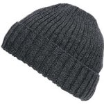 Extreme beanie pletená se zateplením šedá – Zboží Mobilmania