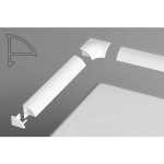 Ravak XB440000001 Sada pro krycí lištu 6 - bílá B440000001 – HobbyKompas.cz