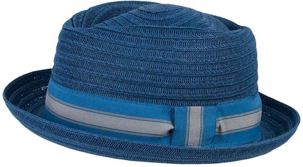Carlsbad Hat Co. Pánský letní modrý klobouk Bestseller | Srovnanicen.cz
