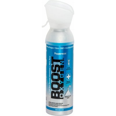 Boost Oxygen doplňkový kyslík v plechovce Peppermint, střední, 12 × 5 l – Zboží Mobilmania