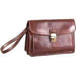 Pánská kožená etue Hnědá 24 x 8 x 17 XT00-G5517-03TAM – Zboží Dáma