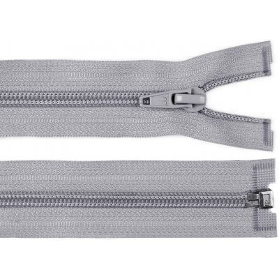 Pro Háčkování Spirálový zip No 5 dělitelný 30 cm světle šedofialový – Hledejceny.cz