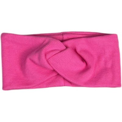 My Mimi Dívčí čelenka s křížením Růžová – Sleviste.cz