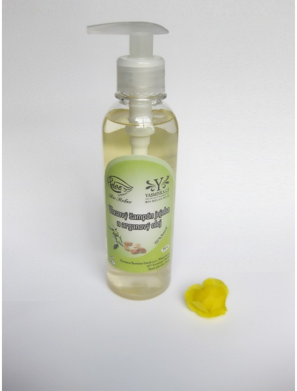 Yasminka Bio vlasový šampon jojoba s arganem 220 ml