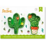 Decora Decora Sada vykrajovátek - kaktusy – Hledejceny.cz