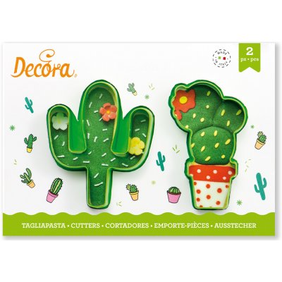 Decora Decora Sada vykrajovátek - kaktusy – Hledejceny.cz