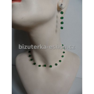 bizuterka-eshop.cz souprava perličky zelená BZ-03456 – Zboží Dáma