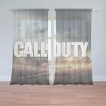 Sablio Záclony Call of Duty Bojiště: 2ks 150x250cm – Hledejceny.cz