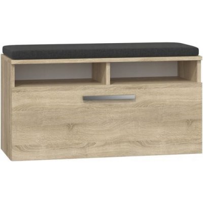 DobreSny Botník s lavicí Riva dub sonoma – Sleviste.cz