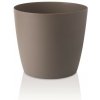 Květináč a truhlík Gardenico Květináč Ella Twist 'n' Roll taupe 30 cm