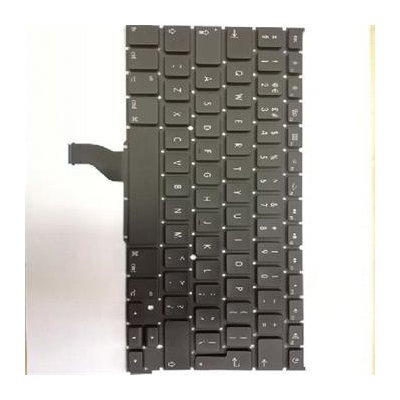 Klávesnice pro Apple MacBook Pro Retina 13" A1502 pro modelový rok 2015, UK rozložení kláves, zahnutý enter – Zbozi.Blesk.cz