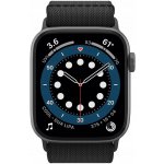 Spigen Lite Fit nylonový řemínek pro Apple Watch 45mm / 44mm / 42mm - černý AMP02286 – Hledejceny.cz