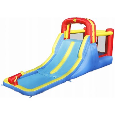 Happy Hop Dvojitá vodní skluzavka s Jump zónou – Zboží Dáma