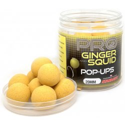 STARBAITS Plovoucí Boilies PROBIOTIC Ginger Squid Pop Up 80g 20mm