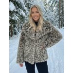 Dámsky leopardí teplý kožuch T1 – Hledejceny.cz