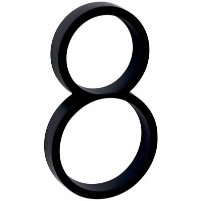 RICHTER CZECH Zinkové číslo RN.125V.CE černá číslo: 8 – Sleviste.cz