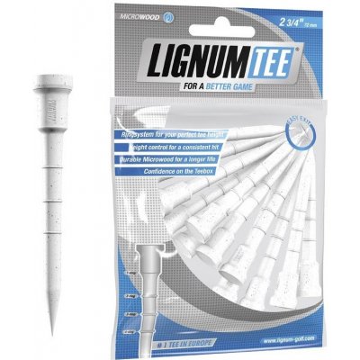 Lignum Tee Classic 72mm 12ks bílá – Zboží Dáma