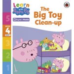 Learn with Peppa Phonics Level 4 Book 1 - The Big Toy Clean-up Phonics Reader – Zboží Mobilmania