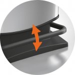 Rotho Odpadkový koš PASO 40 l / KARBON – Zboží Dáma