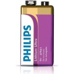 Philips Lithium Ultra 9V 1ks 6FR61LB1A/10 – Zboží Živě