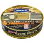 Nekton Šproty uzené výběrové v rostlinném oleji 160 g – Zboží Dáma