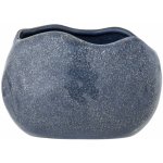 Modrý kameninový květináč Bloomingville Pennie 16,5 x 13 cm – Hledejceny.cz
