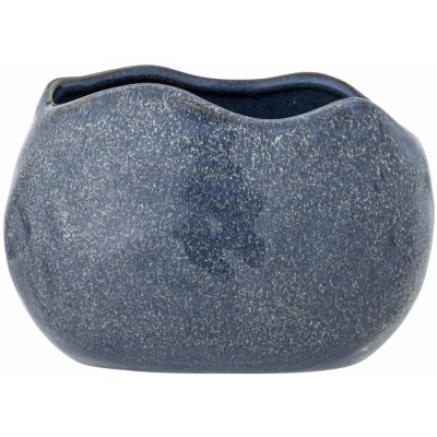 Modrý kameninový květináč Bloomingville Pennie 16,5 x 13 cm – Hledejceny.cz