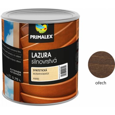 Primalex Lazura SIlnovrstvá 0,75 l ořech – Zbozi.Blesk.cz