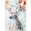 Malování podle čísla Zuty malování podle čísel KIK Květinový jelen