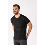 TallGuys pánské rozstřižené tričko óčko Deep black – Zboží Mobilmania