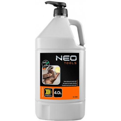 Neo Tools 10-406 pasta mycí na velmi špinavé ruce s dávkovačem žlutá 4 l