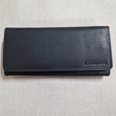Loranzo peněženka dámská velká černá – Zboží Dáma