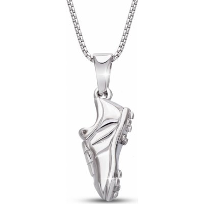 Biju Řetízek z chirurgické oceli + přívěsek, kopačka 3002219 – Zboží Dáma